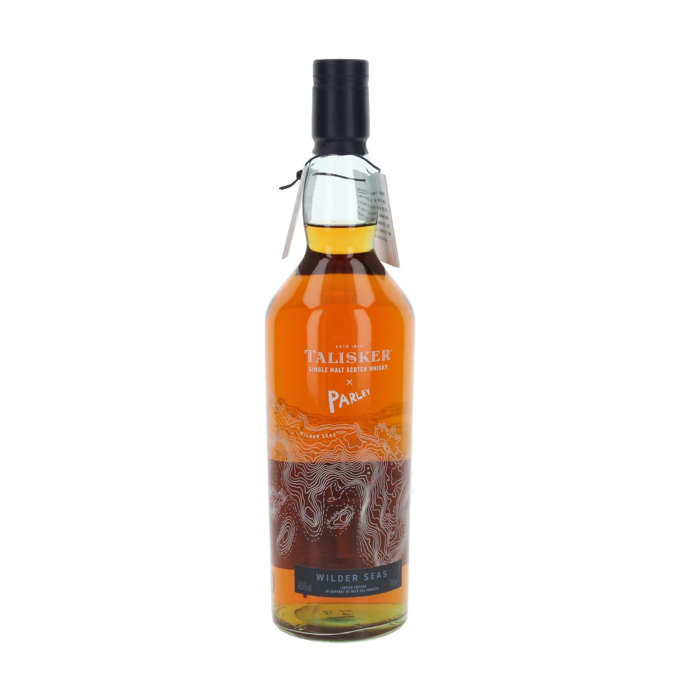 Виски Talisker x Parley Wilder Seas Cognac Finish incl. drinking bottle Talisker x Parley 700 ml