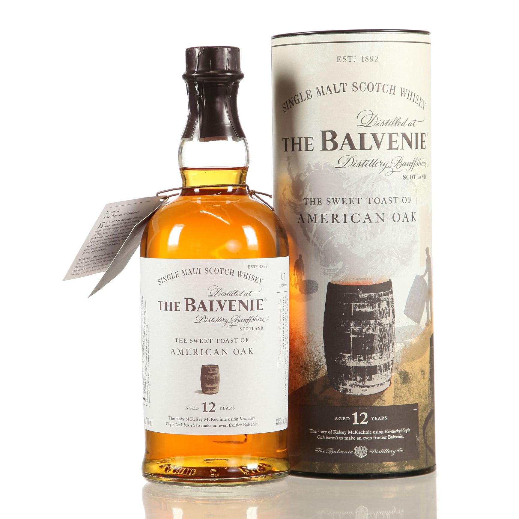 Виски Balvenie American Oak - Sweet Toast 12 Лет 700 ml