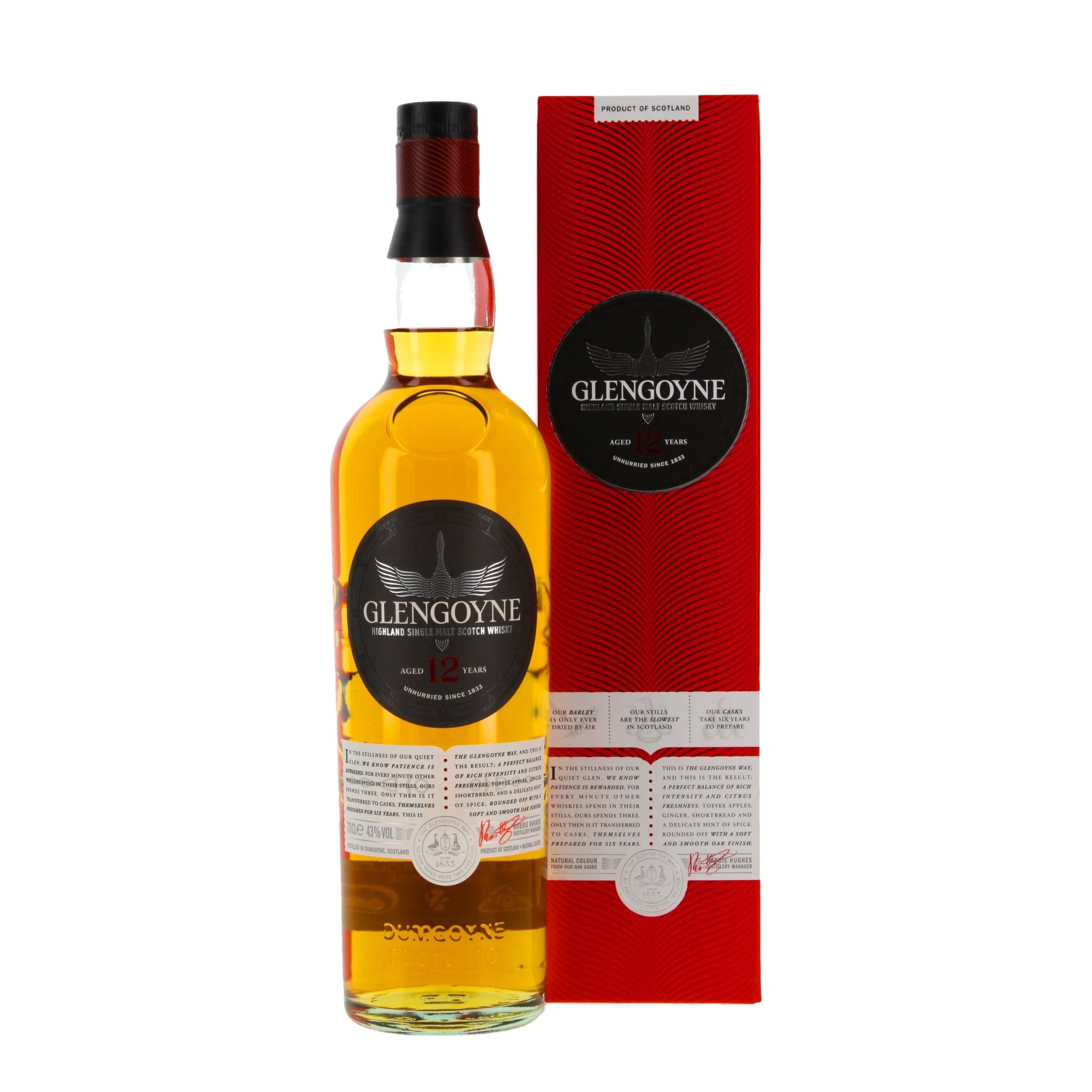 Виски Glengoyne 12 Лет 700 ml