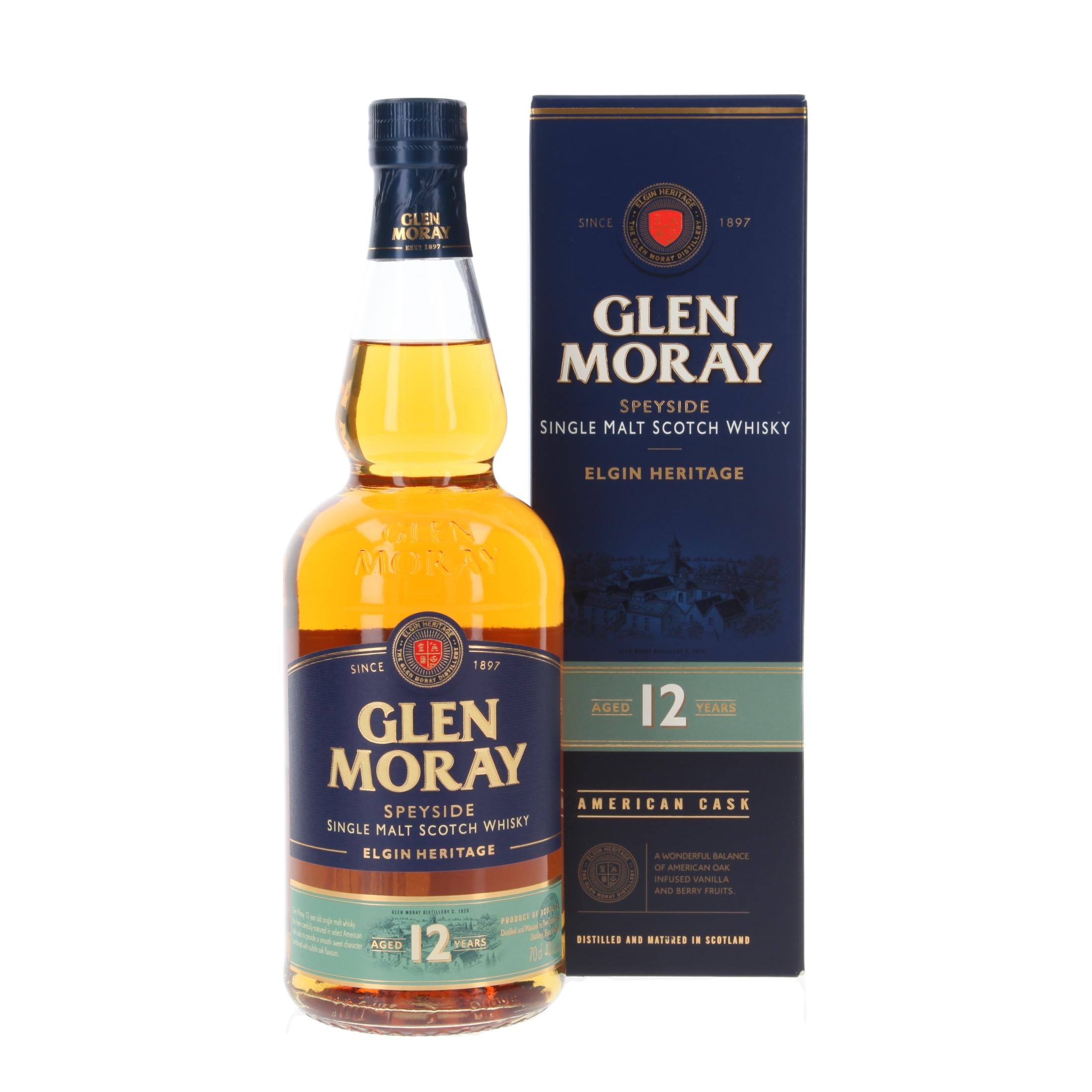 Виски Glen Moray 12 Лет 700 ml