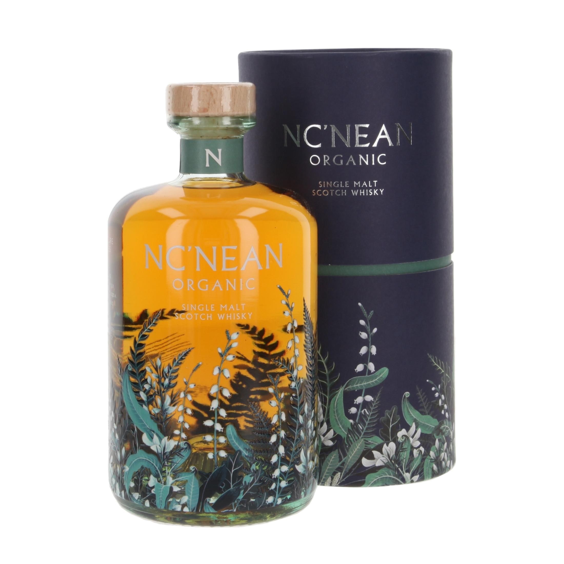 Виски Nc'nean Organic with gift box 700 ml