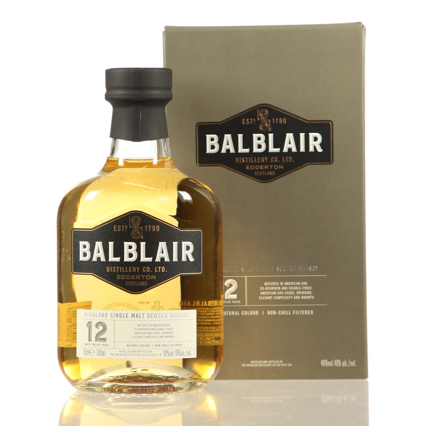 Виски Balblair 12 Лет 700 ml