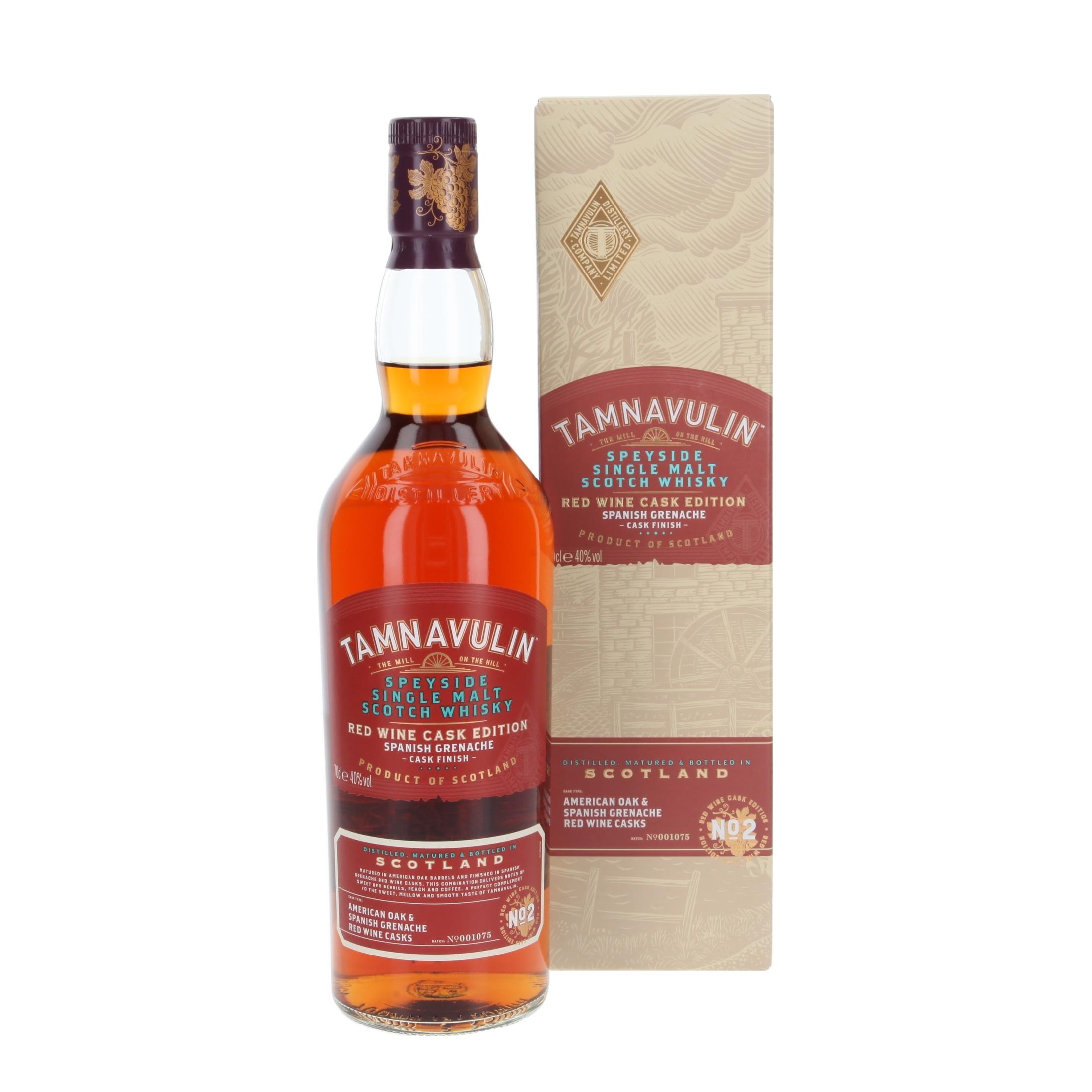 Виски Tamnavulin Spanish Grenache Redwine Finish 700 ml