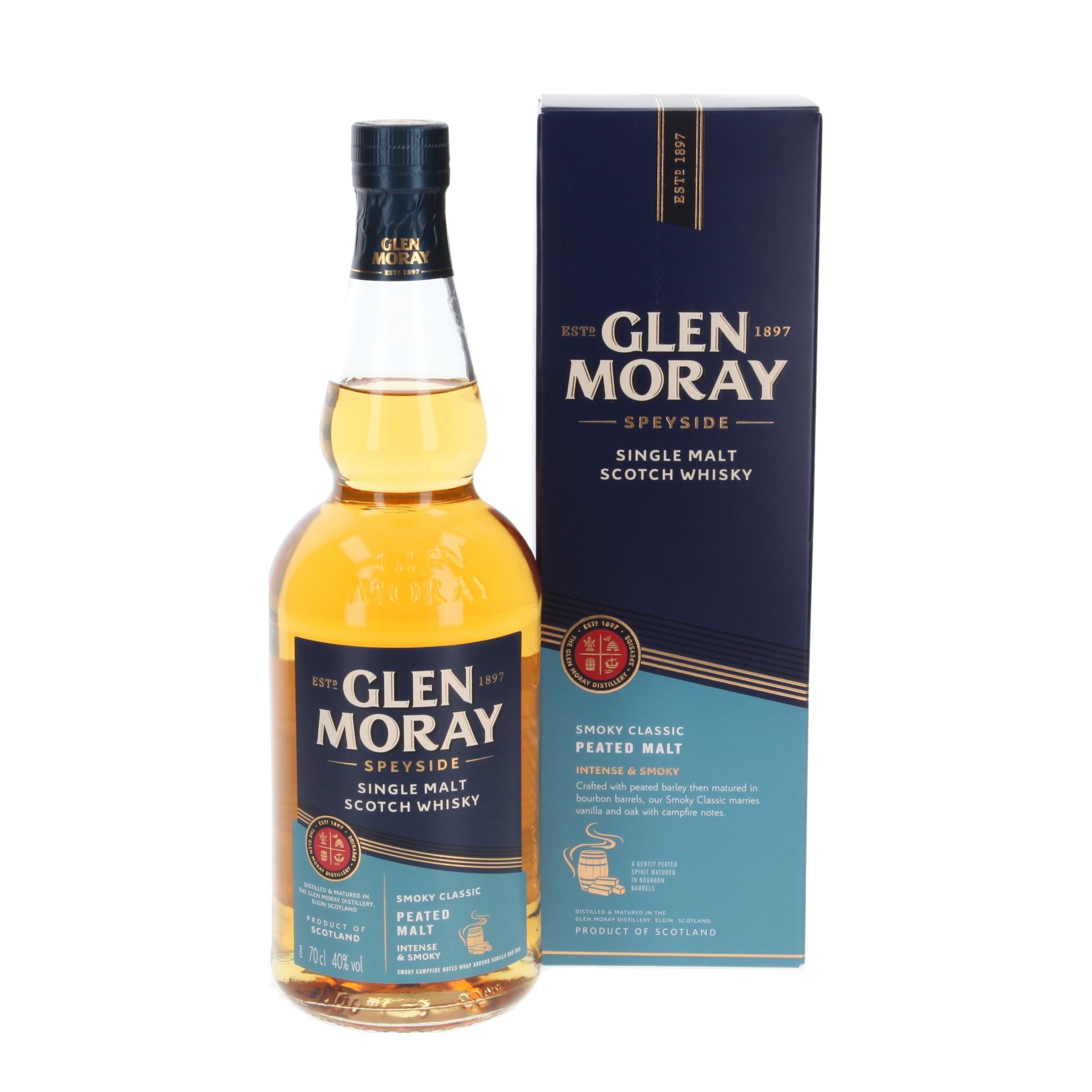 Виски Glen Moray Peated 700 ml
