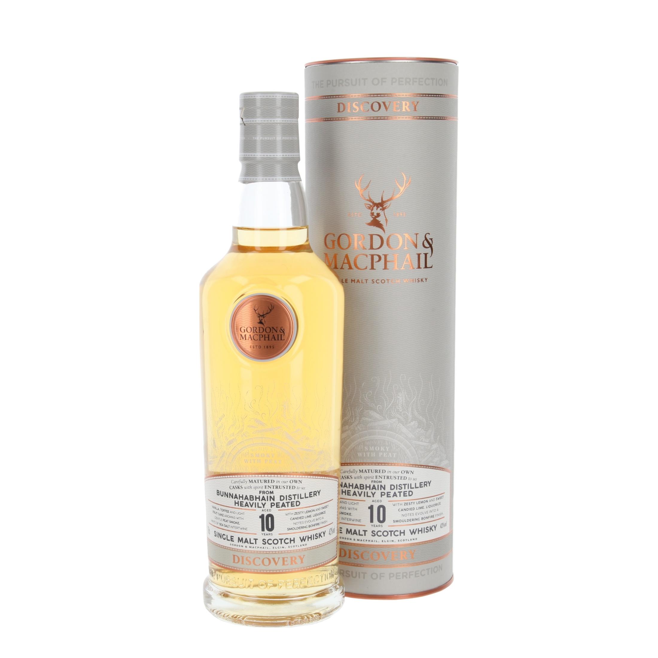 Виски Bunnahabhain Discovery Heavily Peated 10 Лет 700 ml