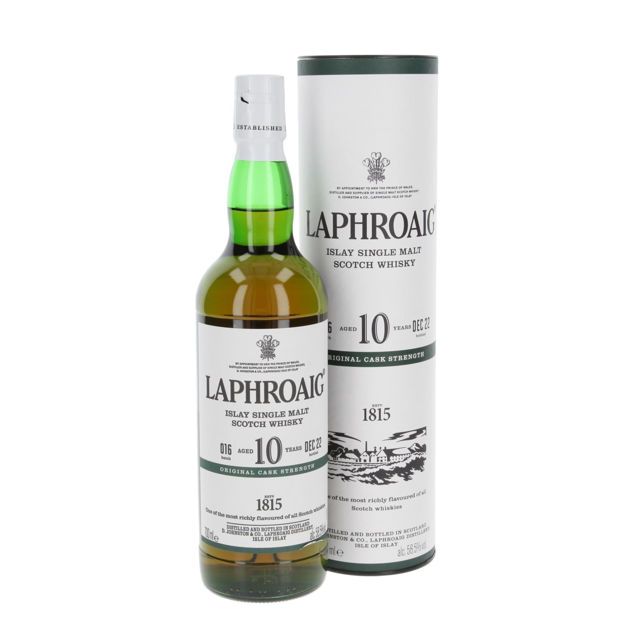 Виски Laphroaig Cask Strength Batch 16 10 Лет 2022 700 ml