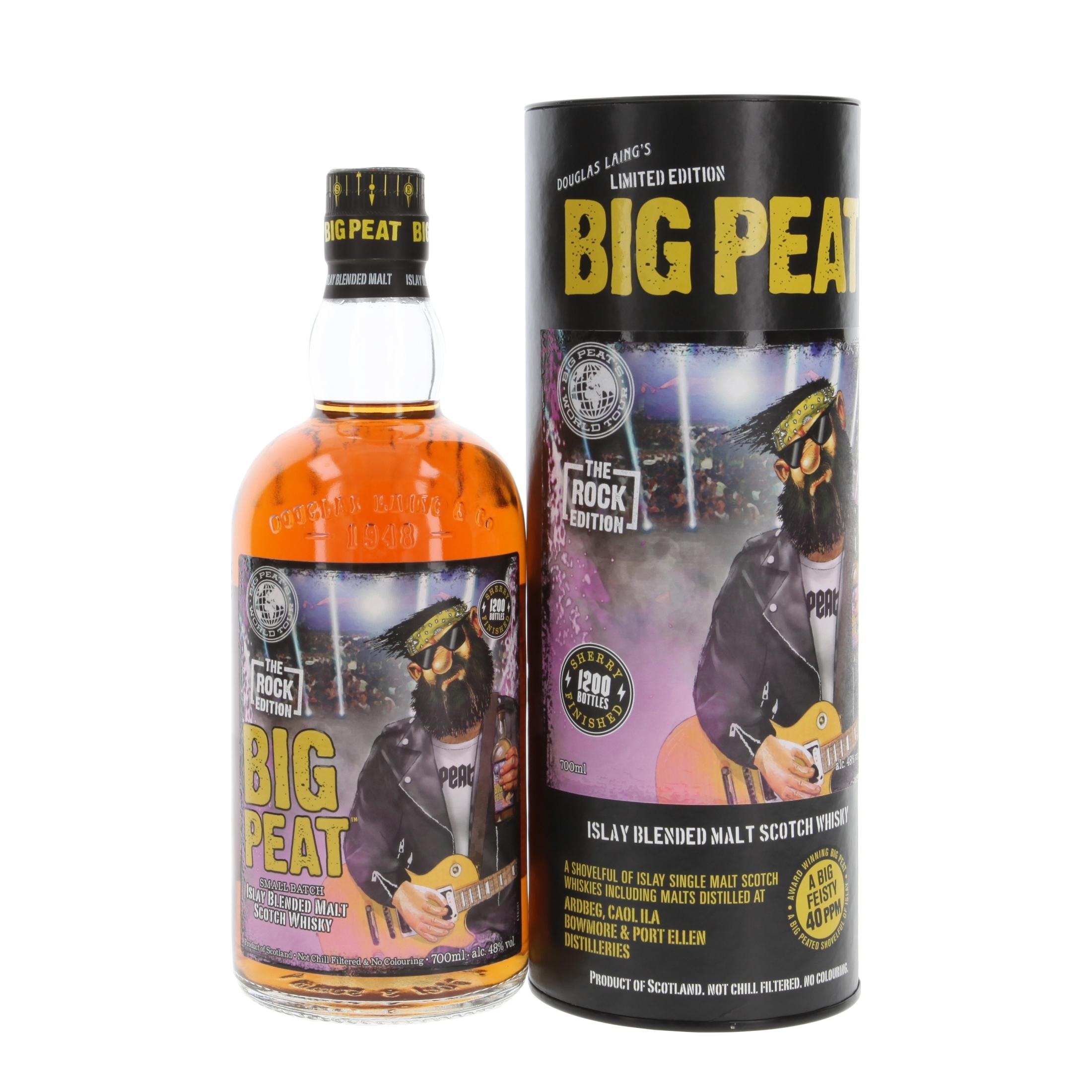 Виски Big Peat Sherry Finish - Rock Edition 700 ml