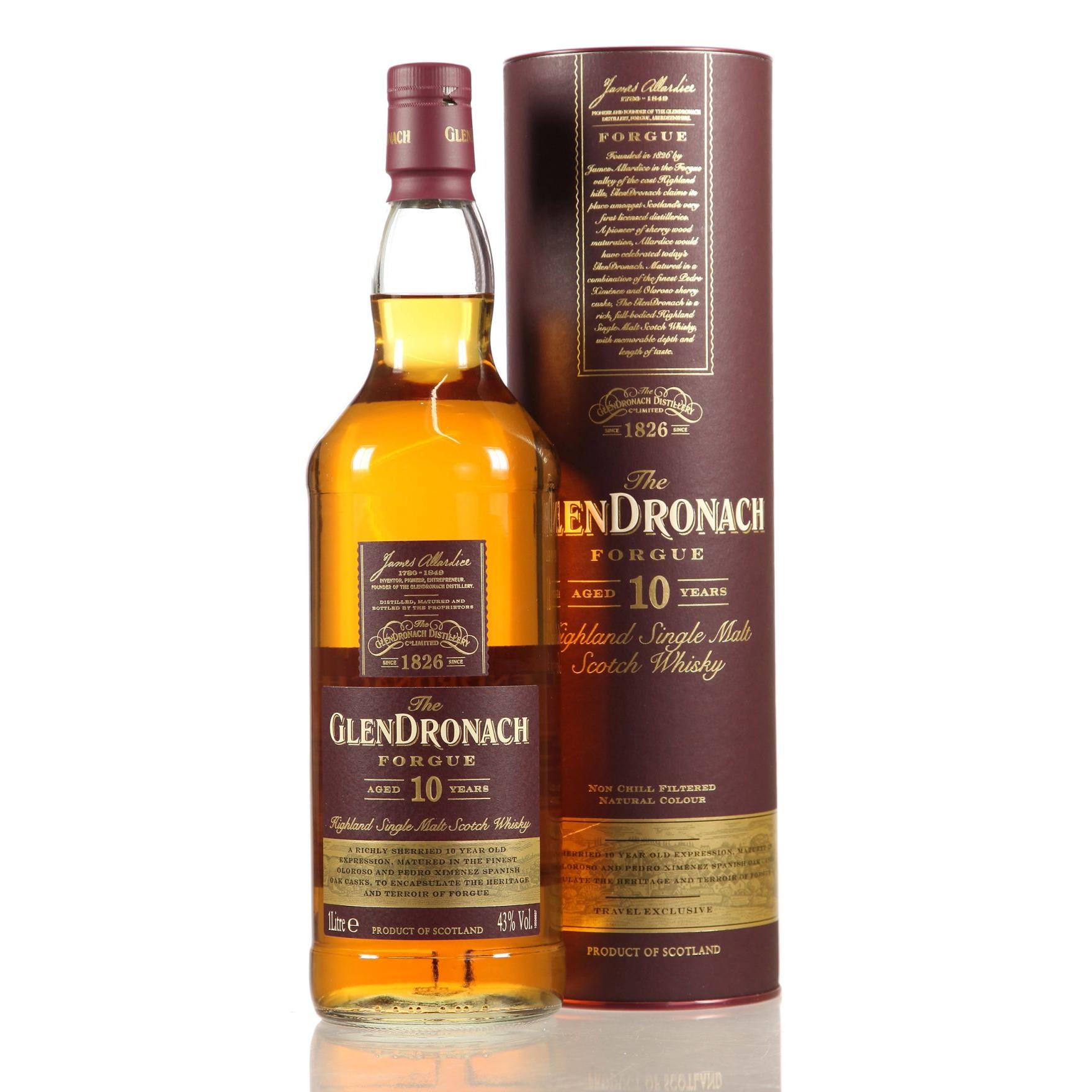 Виски Glendronach Forgue 10 Лет 1000 ml