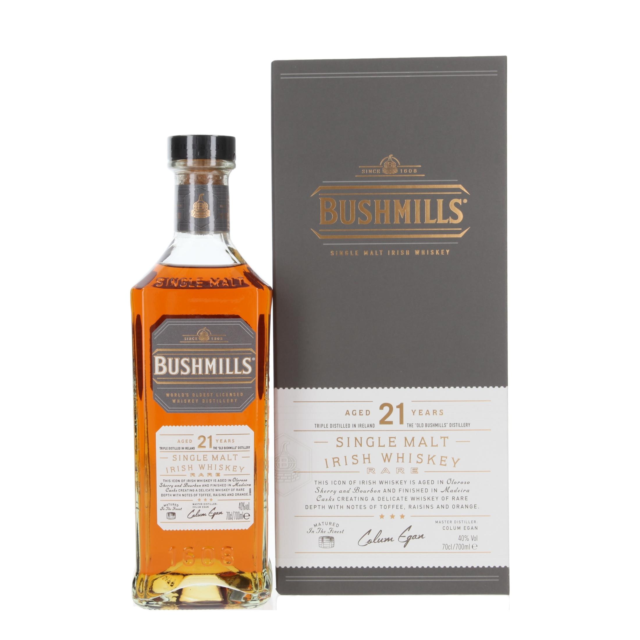 Виски Bushmills Madeira Finish 21 Лет 700 ml