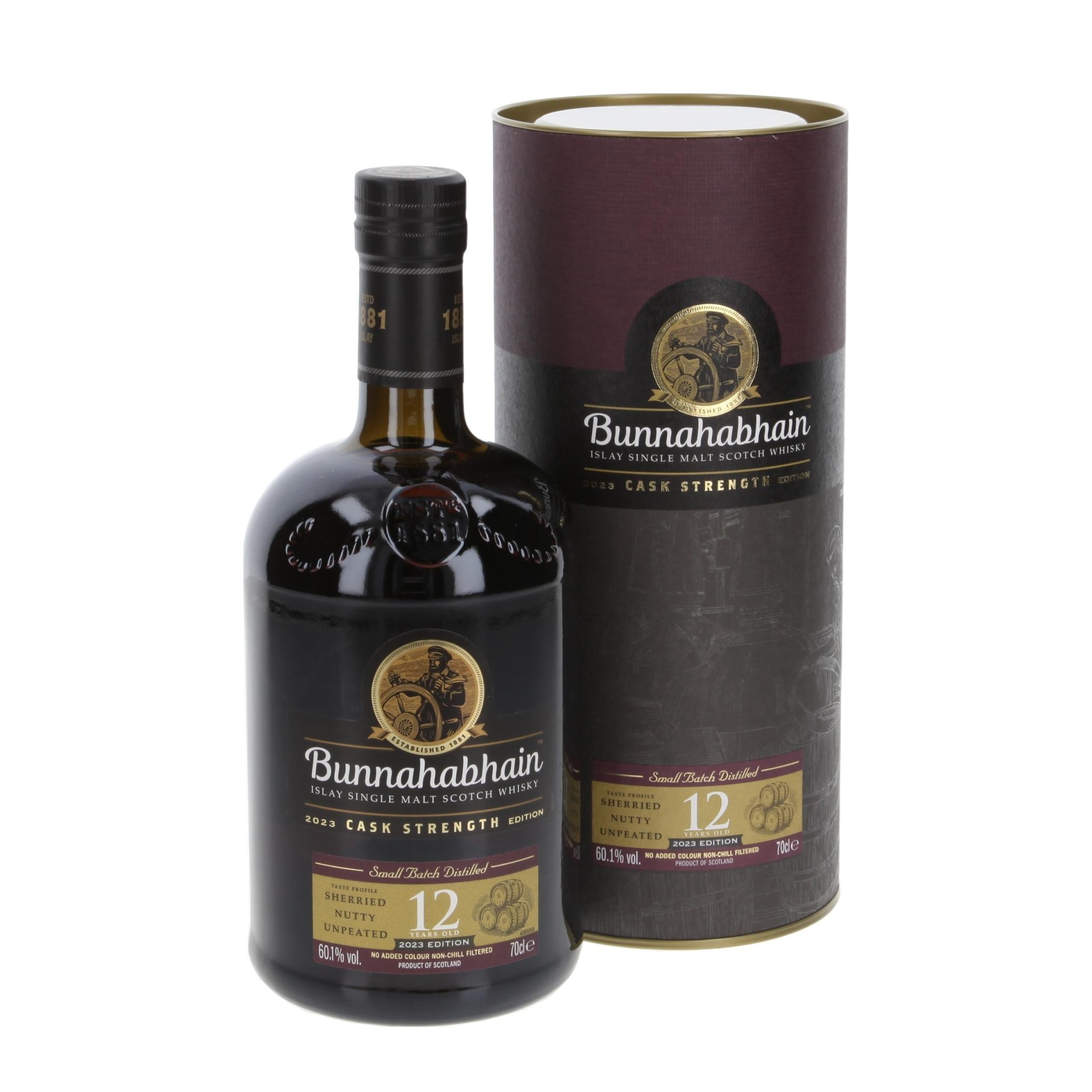 Виски Bunnahabhain Cask Strength 12 Лет 2023 700 ml