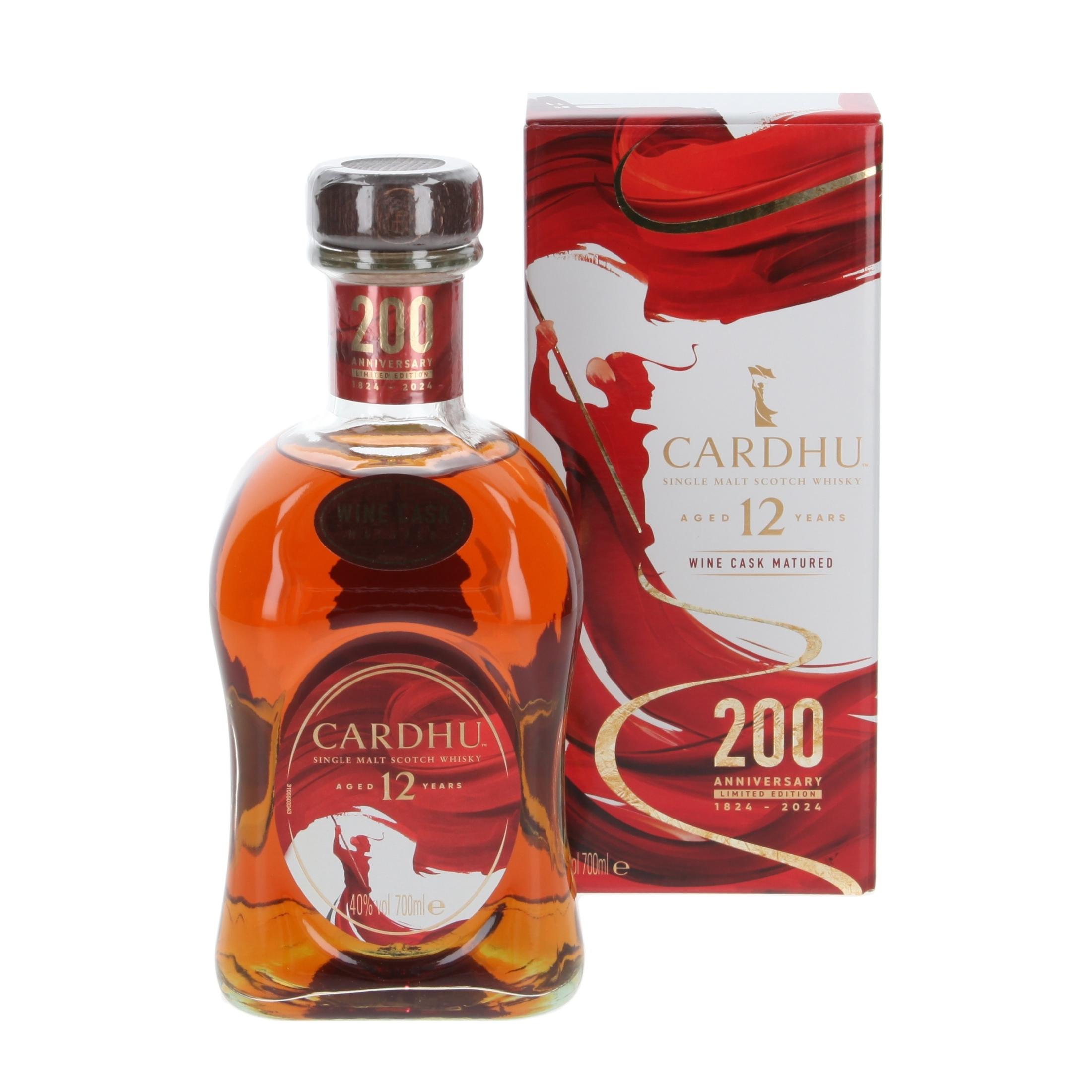 Виски Cardhu 200th Anniversary Wine Cask Edition 12 Лет 700 ml