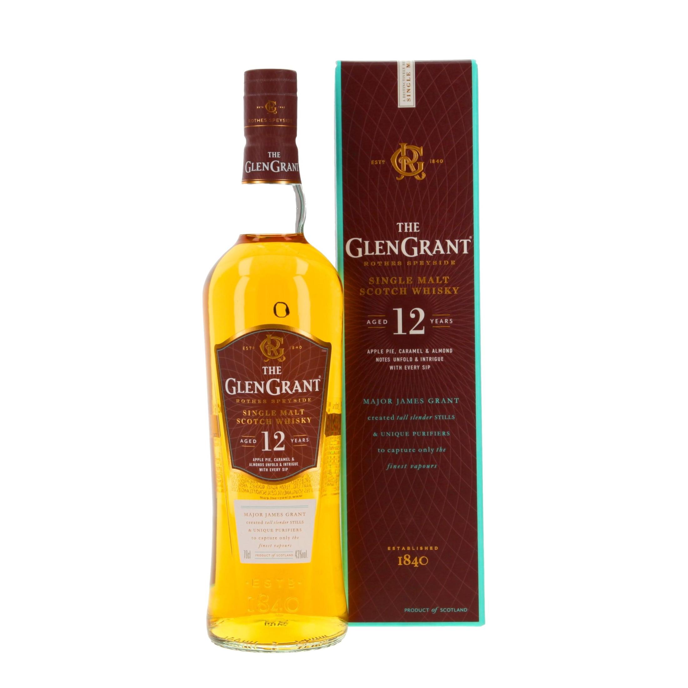 Виски Glen Grant 12 Лет 700 ml