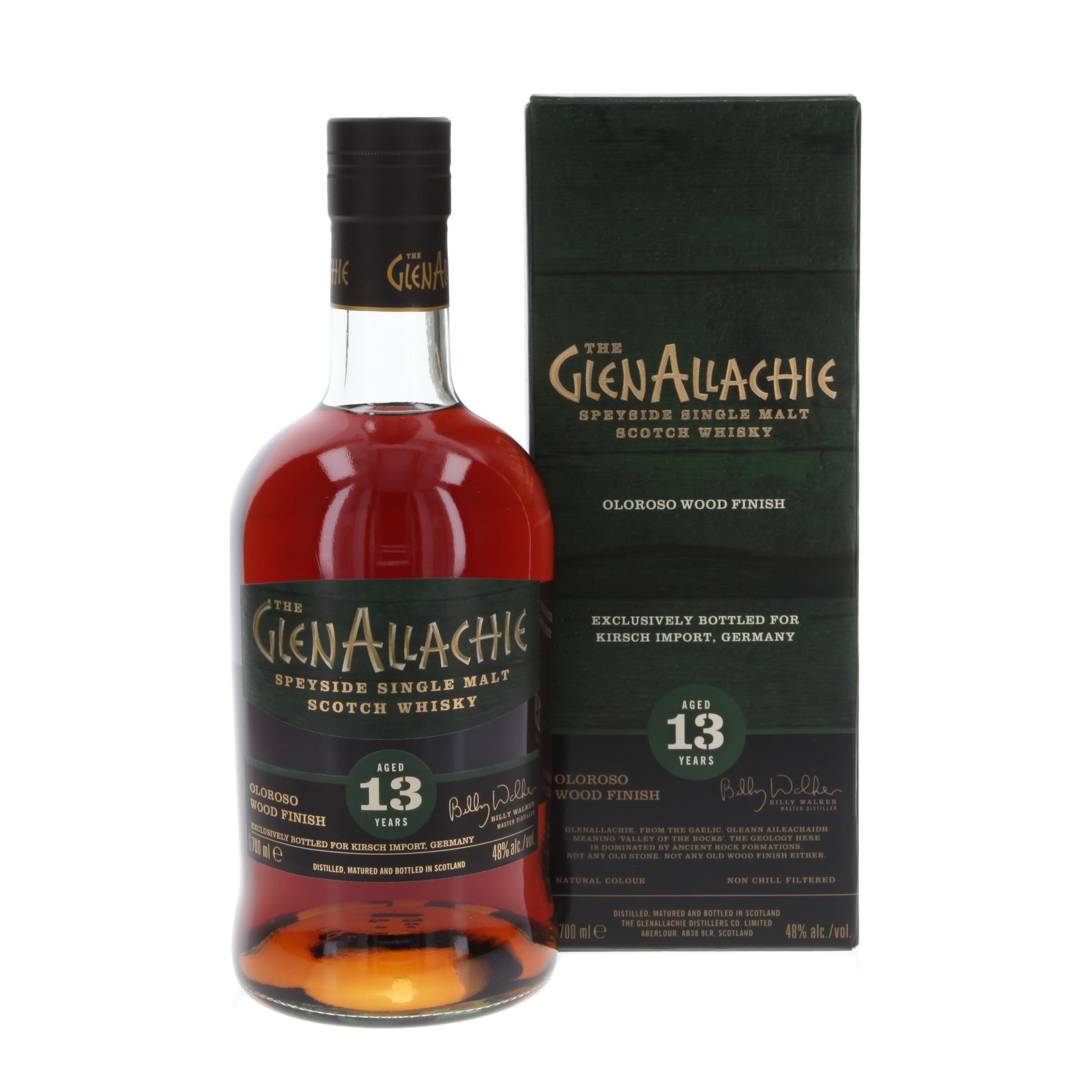 Виски Glenallachie Oloroso Wood Finish 13 Лет 700 ml